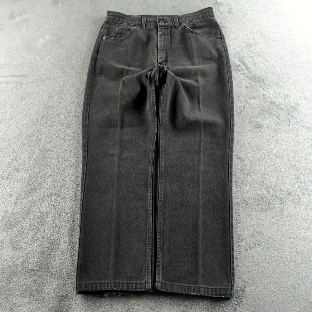 Vintage 90s Levis Orange Tab Jeans 34 Black Faded Grunge Punk Skater Y2K Canada